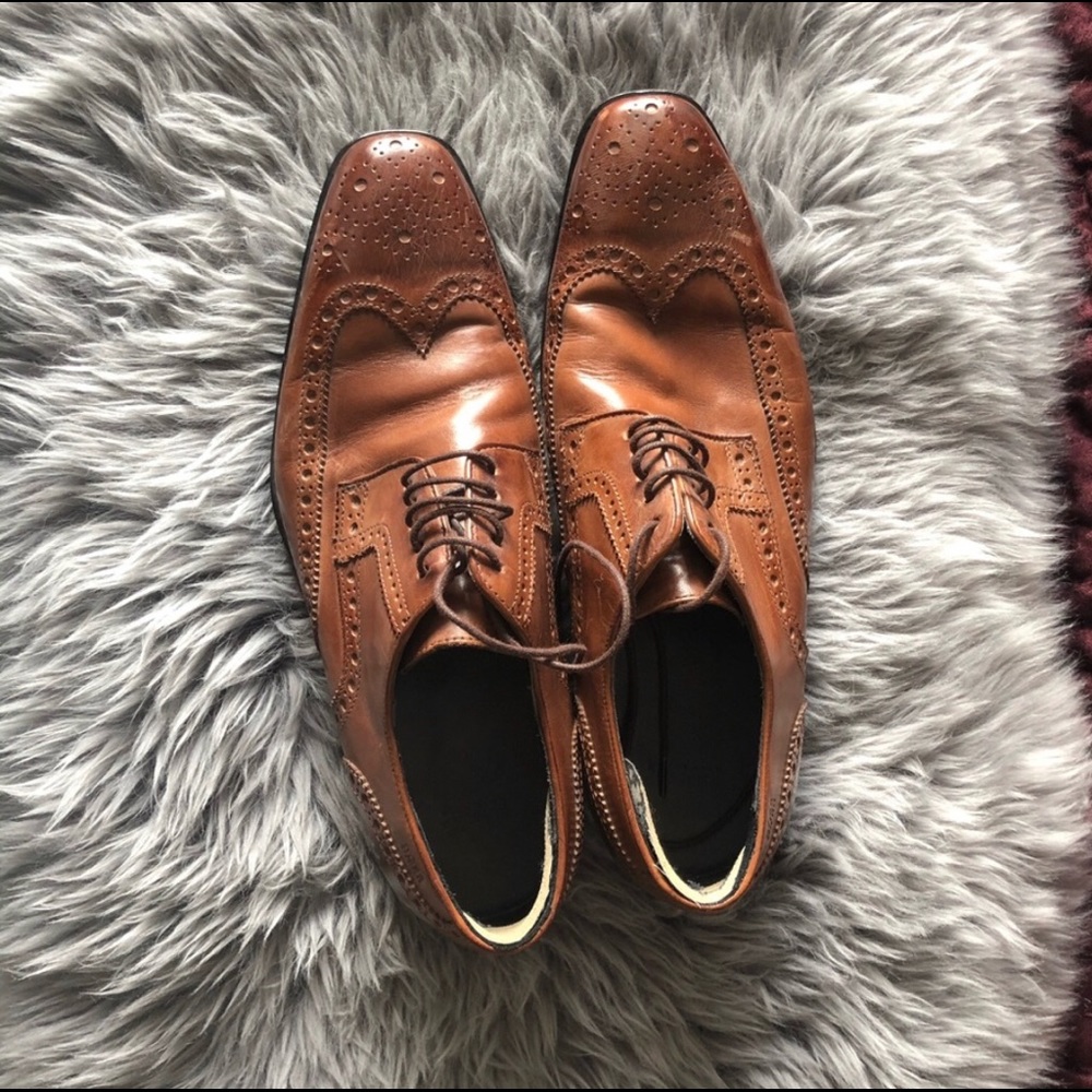 Hugo Boss wingtip Brogue lace-up - Picture 3 of 4